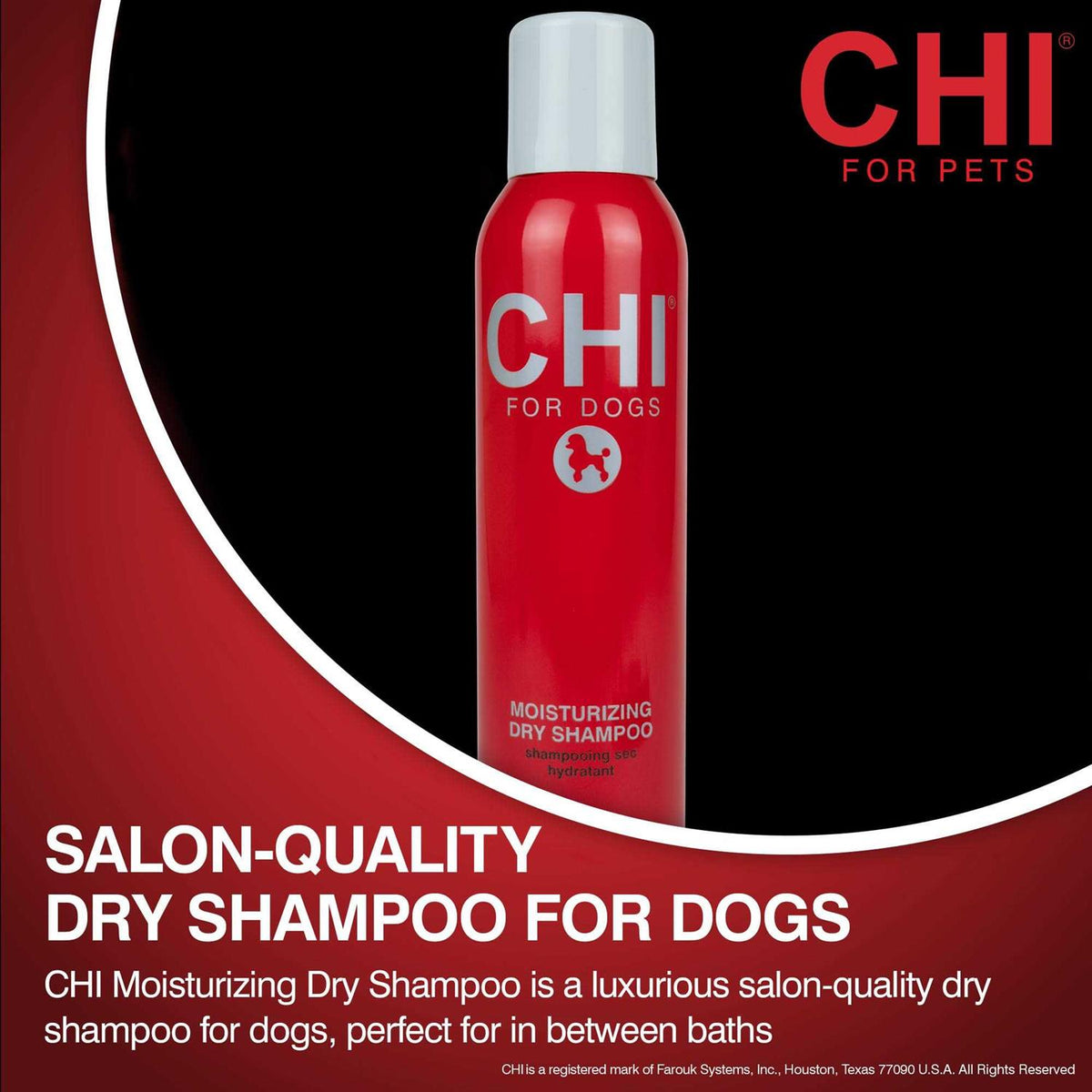 Moisturizing Dry Shampoo for Dogs D746