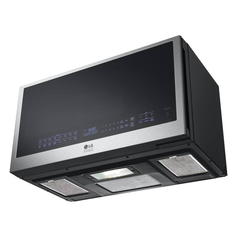 30 in. 1.7 cu. ft. Over-the-Range Smart Convection Microwave Oven with Air Fry B6024