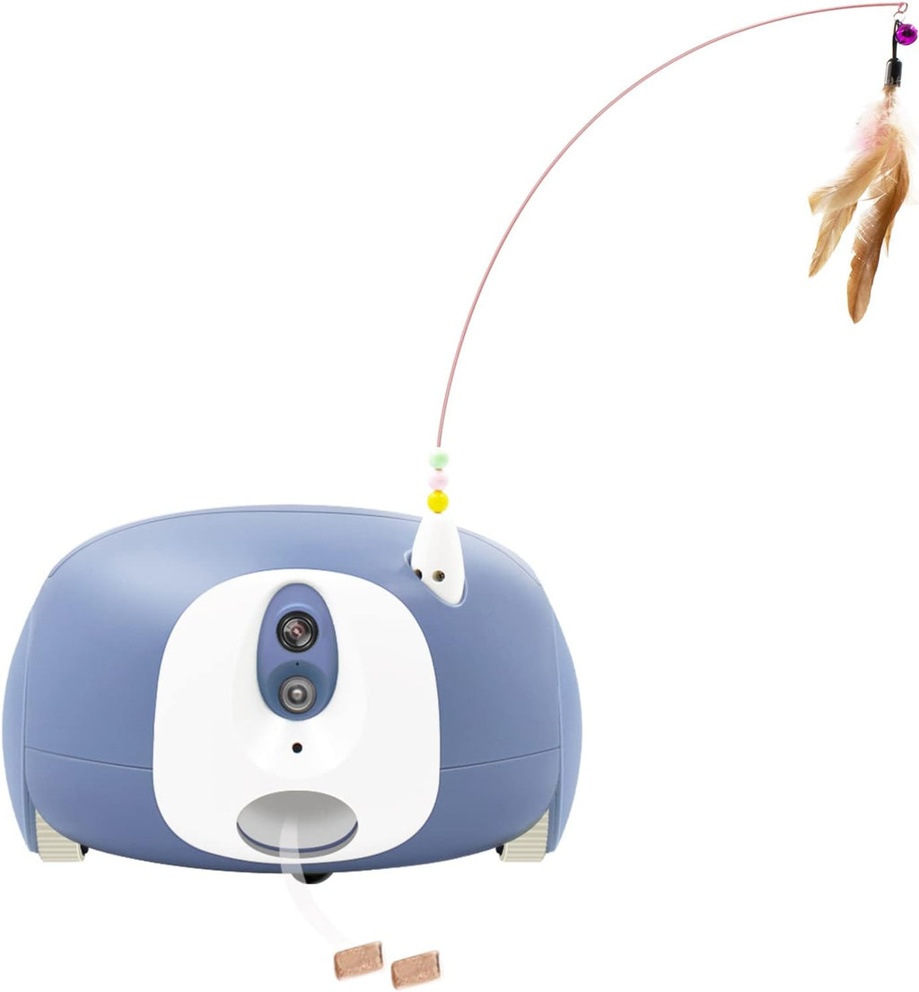 1080P HD Pet Camera Robot with Treat Dispenser A282263