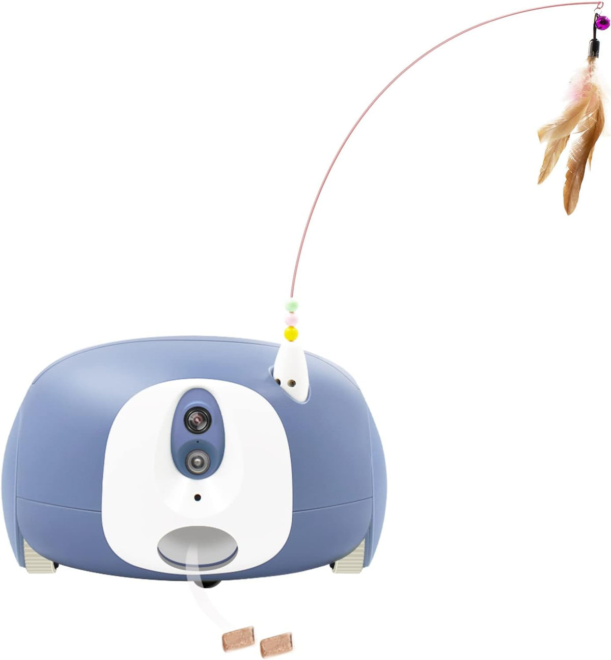 1080P HD Pet Camera Robot with Treat Dispenser A282263