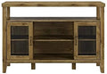 Gray Wash TV Stand Console Buffet Sideboard Cabinet N12658