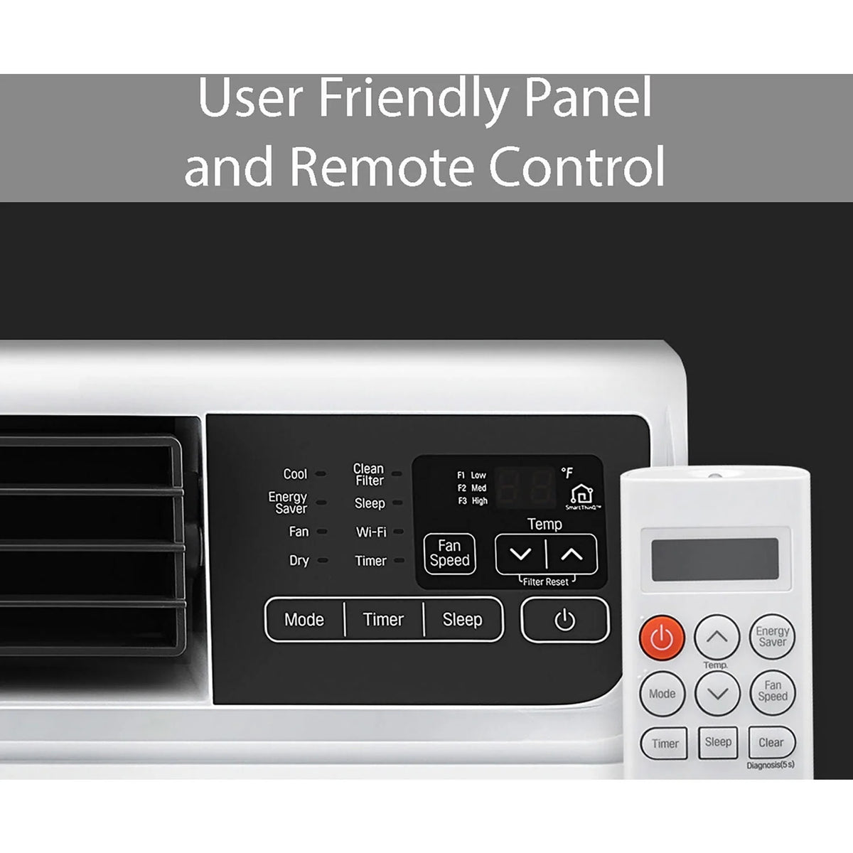 9,500 BTU 115V Dual Inverter Window Air Conditioner X422