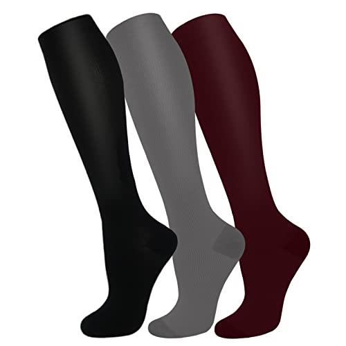 3 Pack Copper Compression Socks O84192