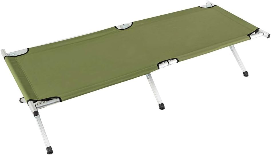 Portable Folding Camping Cot with Carrying Bag D9697