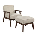 Sonia Chair & Ottoman Gray S198073