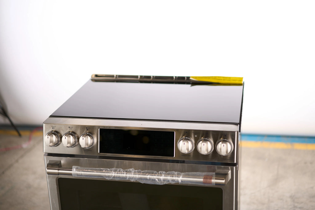 30 In. 5.7 Cu. Ft. Stainless-Steel Slide-In Induction Range O1321