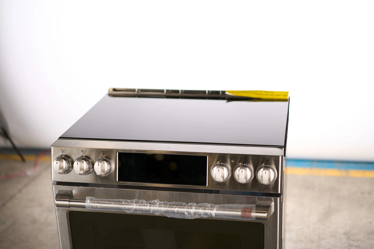 30 In. 5.7 Cu. Ft. Stainless-Steel Slide-In Induction Range O1321