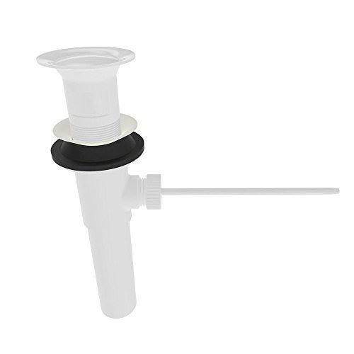 Pop-Up Lavatory Drain White W73352
