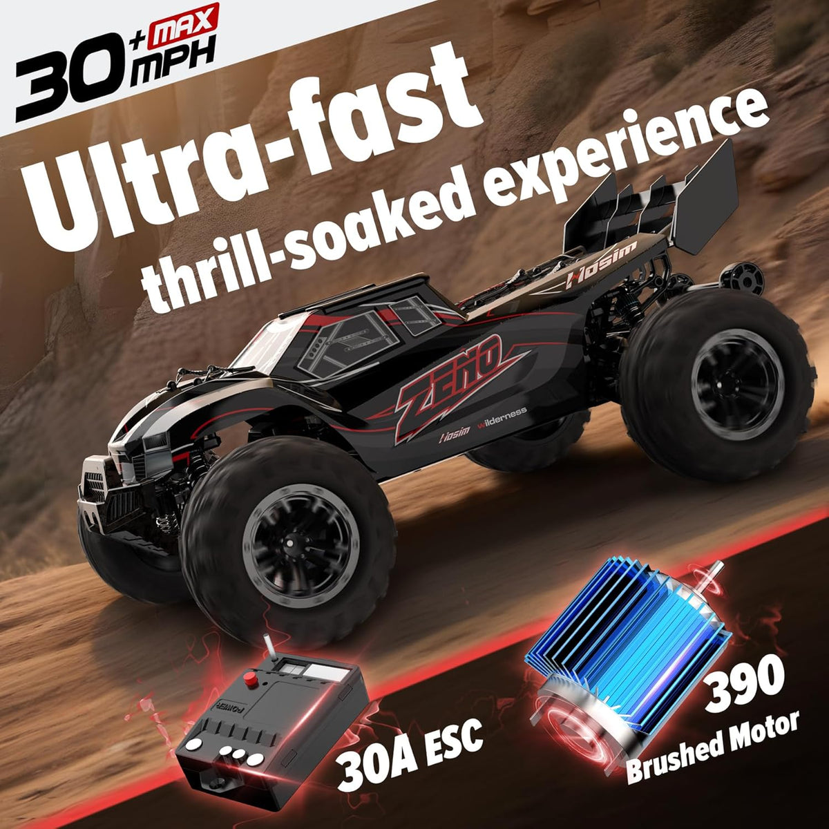 1:10 Brushless RC Truck X74045