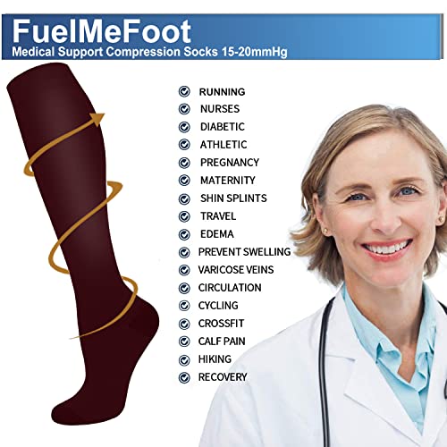 3 Pack Copper Compression Socks O84192