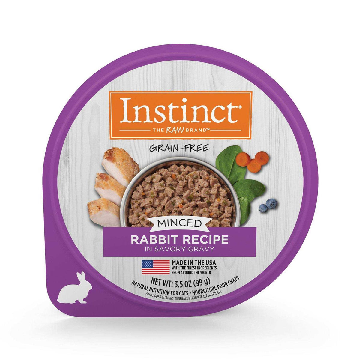 Grain-Free Minced Recipe Wet Cat Food Cups J5527