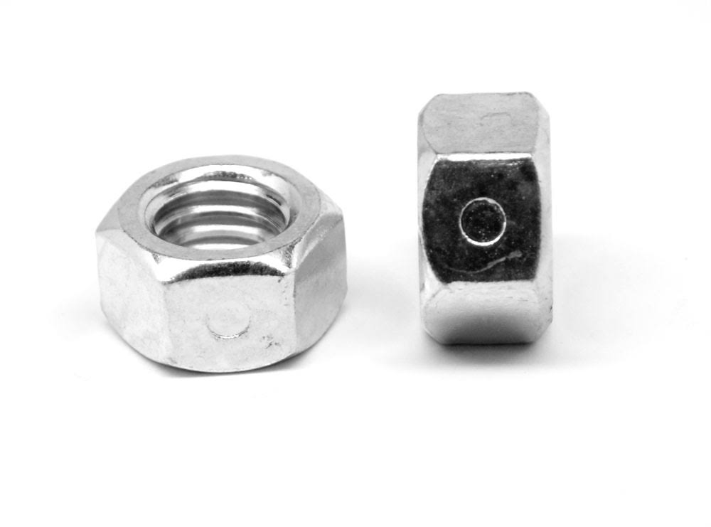 1x22-14 UNS Thread Reversible 2-Way All Metal Locknut Low Carbon Steel Zinc Plated Pk 150 R299