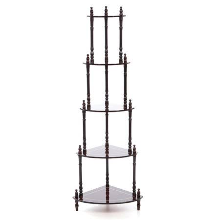 Red Corner Unit Bookcase C8108