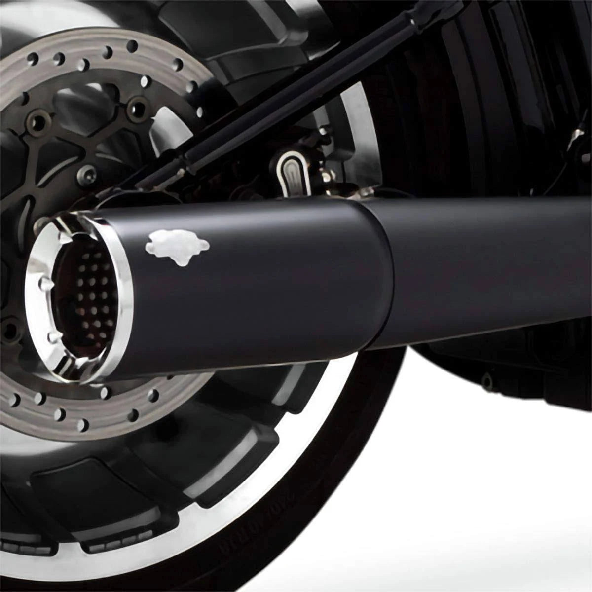 Black Pro Pipe Exhaust System Q9008