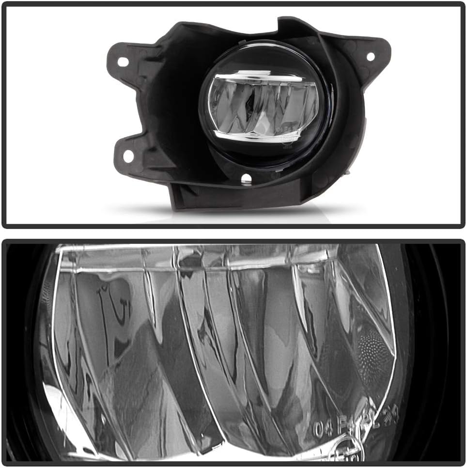 Front Bumper LED Fog Lights Driving Lamps Pair Set Assembly Left Right F988981