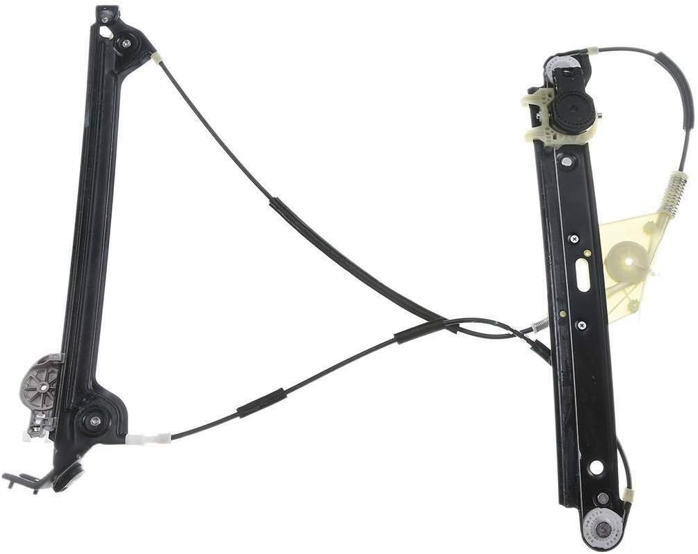 Front Driver Side Power Window Regulator without Motor Compatible with BMW E82 E88 128i 135i 2008-2013 Pack of 2 N310