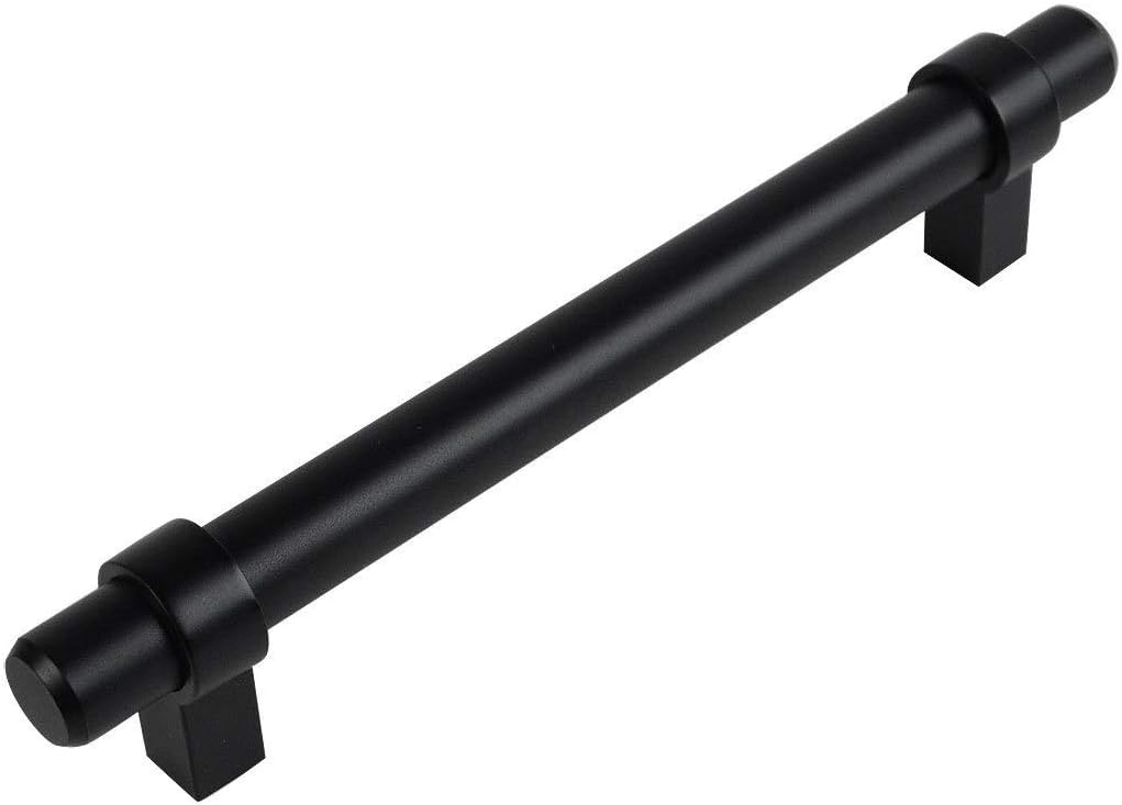 10 Pack Flat Black Cabinet Bar Handle Pull D86842