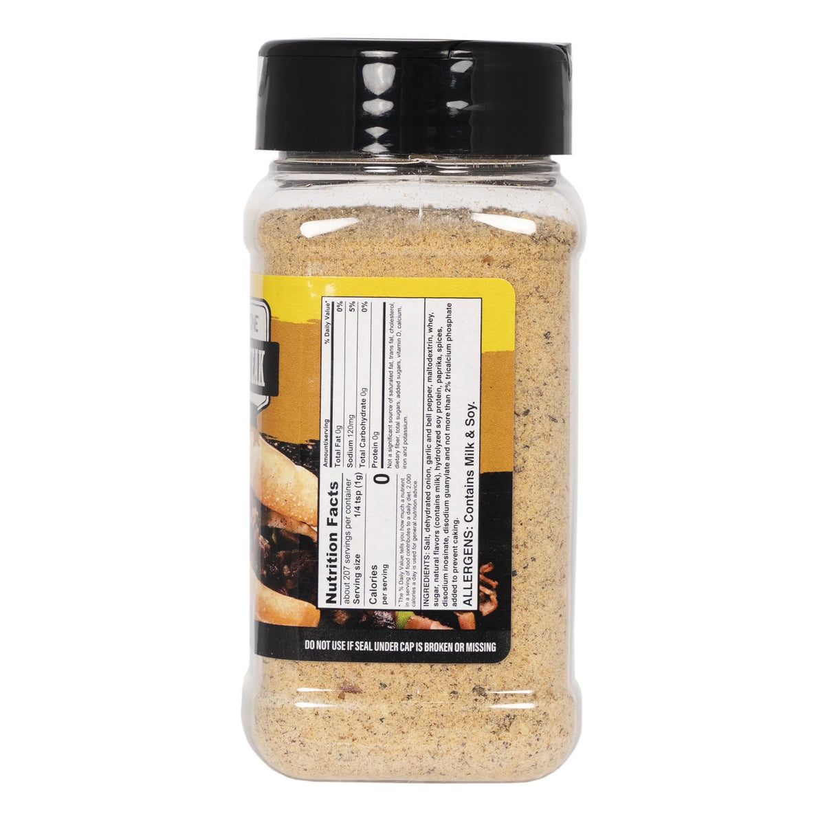 Gluten-Free Cheesesteak Seasoning, 7.3 oz U862