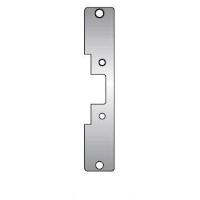 Bright Brass Faceplate for Electric Strikes R9543