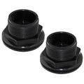 1-1/2 Bulkhead Fitting 1.50 inch Slip x Slip Gasket ABS C766