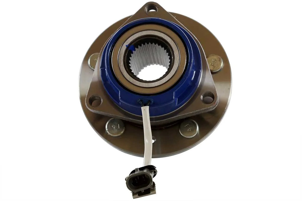 Front Wheel Bearing Hub Assembly Brake Rotors Ceramic Pads Kit Q45522