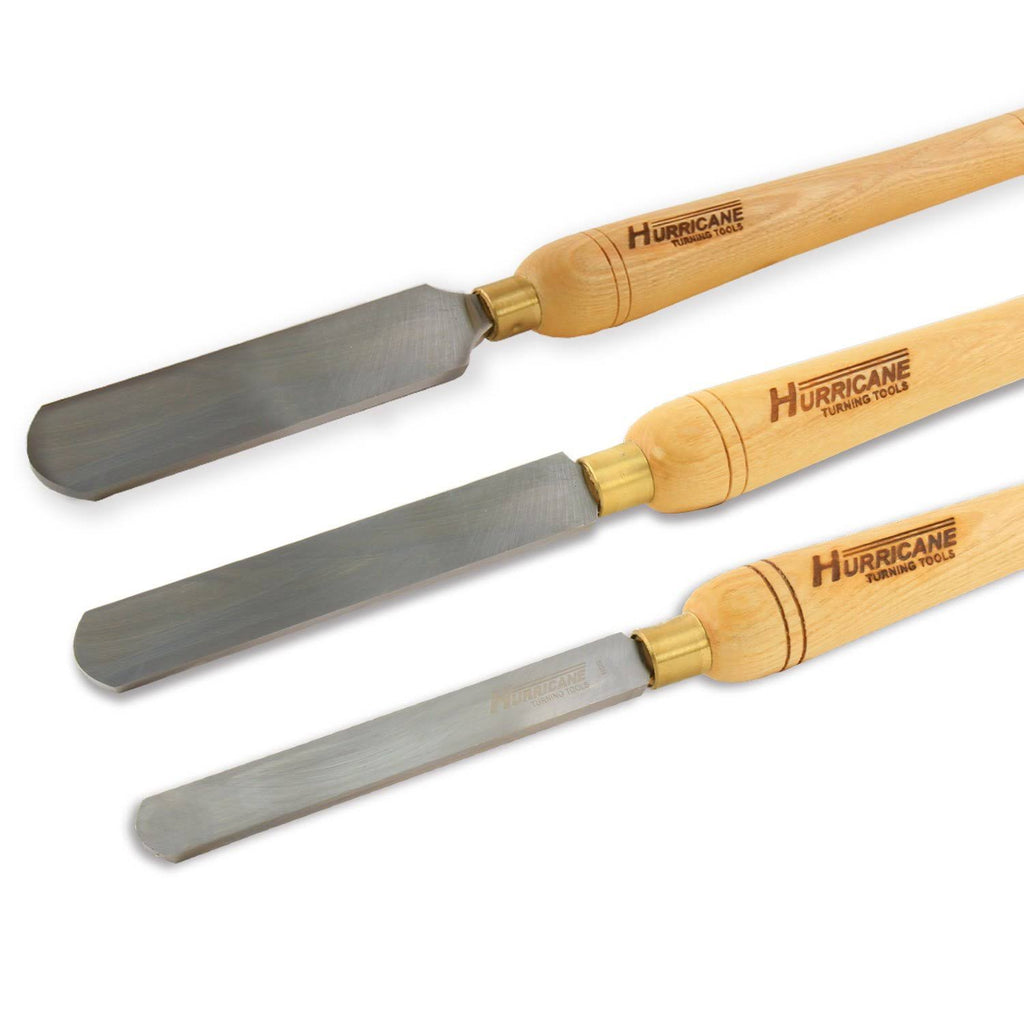 Woodturning Round Nose Scraper Set, 3 Piece, 3/4 Inches, 1 Inches, and 1 1/2 Inches T76483