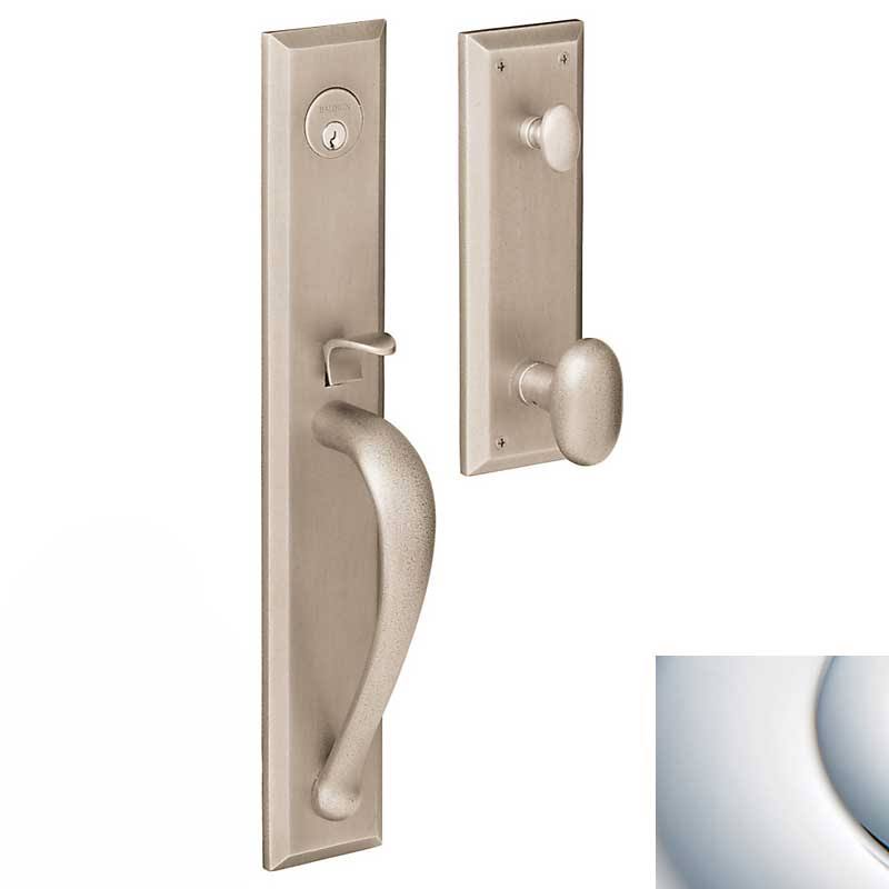 Polished Chrome Full Dummy Handleset X81230