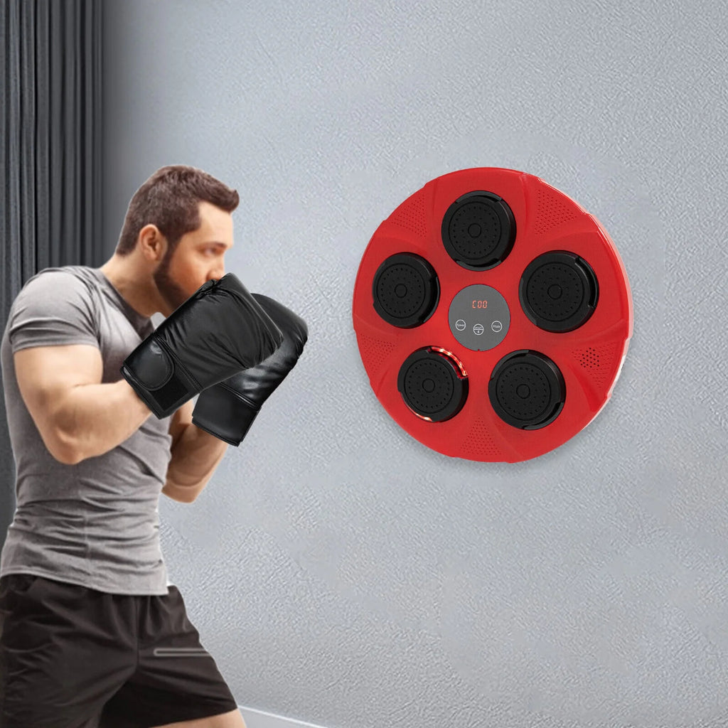 Wall-Mount Boxing Machine with Gloves L422