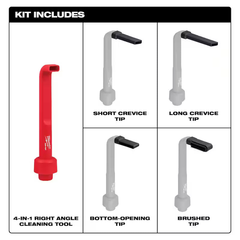 12 Gal Cordless Wet/Dry Shop Vac Kit with Right Angle Tool and Bag B59213