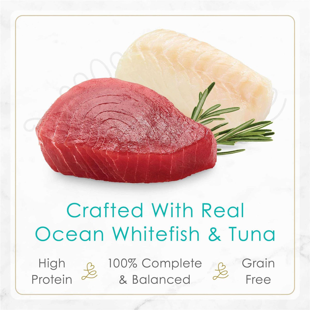 Ocean Whitefish & Tuna Pate Wet Cat Food O506676