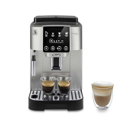 Silver Automatic Espresso & Coffee Machine with Manual Milk Frother U7167