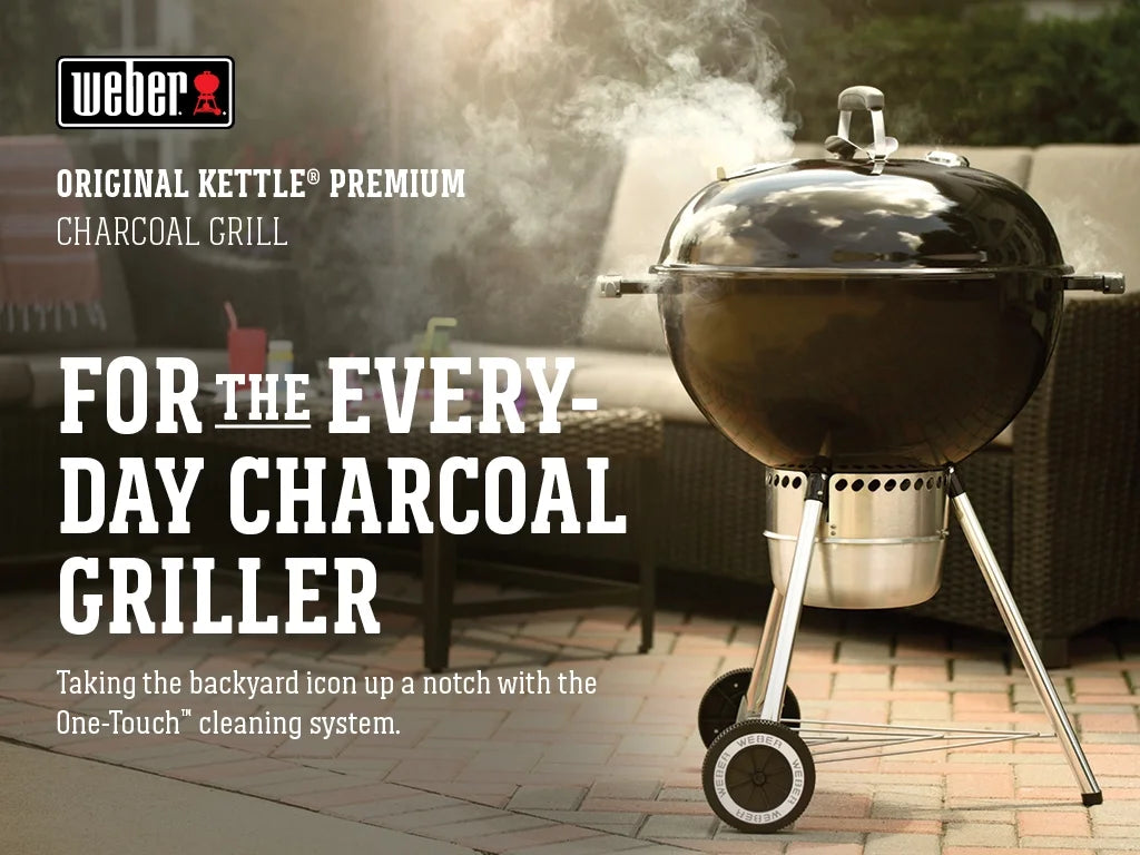 22" Black Charcoal Grill T986