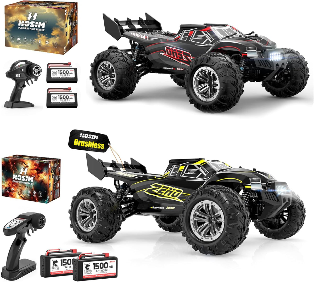 1:10 Brushless RC Truck X74045