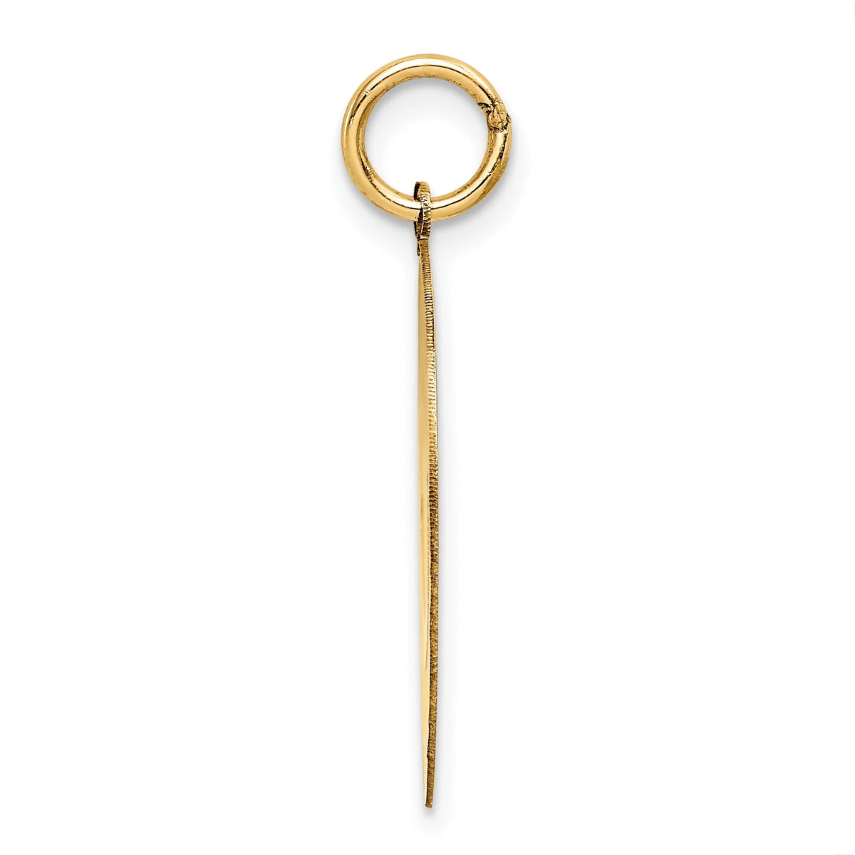 14K Yellow Gold Smiley Face Pendant J801