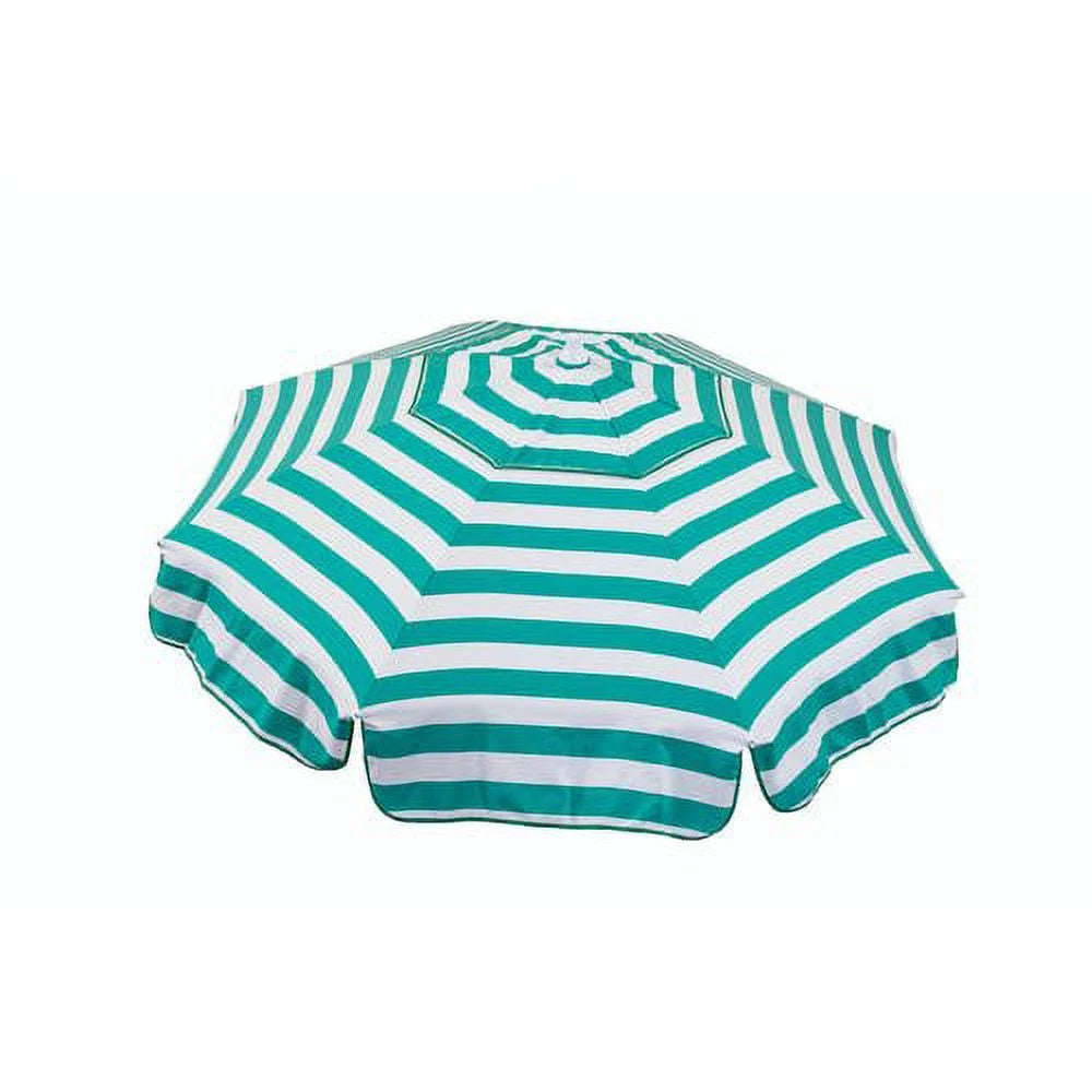 Orange and White Striped Acrylic Umbrella H558138