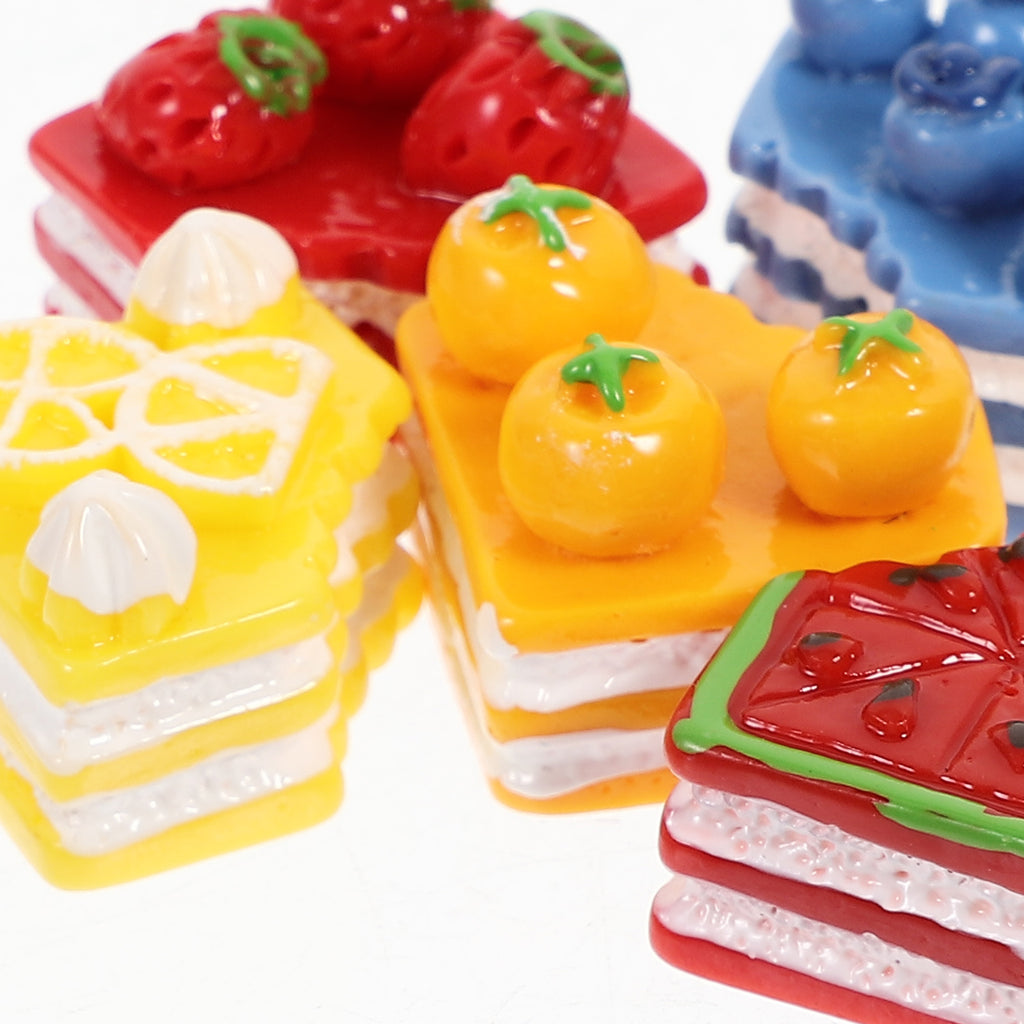 12 Pcs Simulated Mini Cake Ornaments Desserts Model R52283