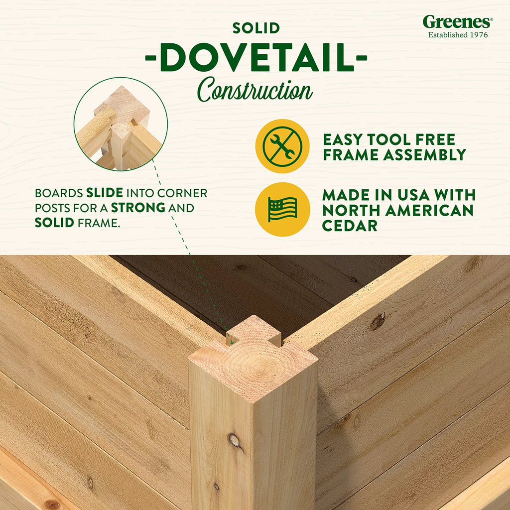 Cedar Elevated Planter E102685