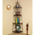 Scroll Corner Bookcase V184064
