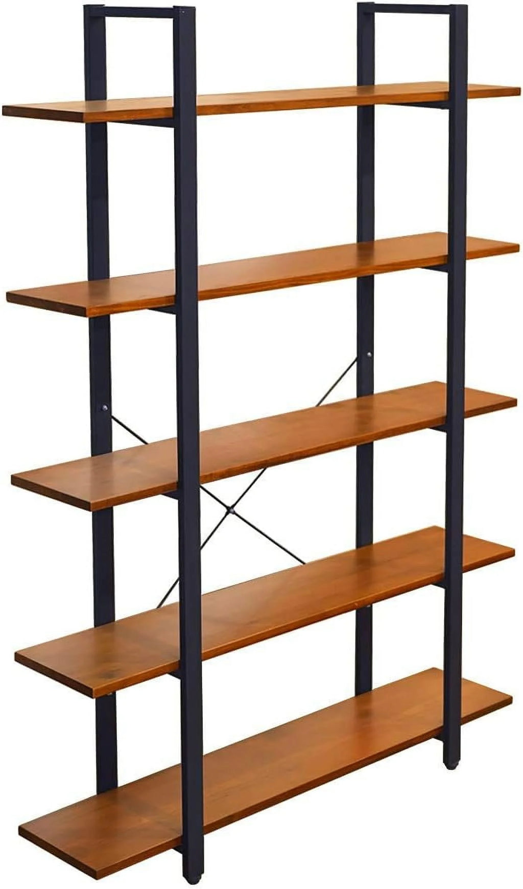 5 Tier Solid Wood Bookshelf C50458