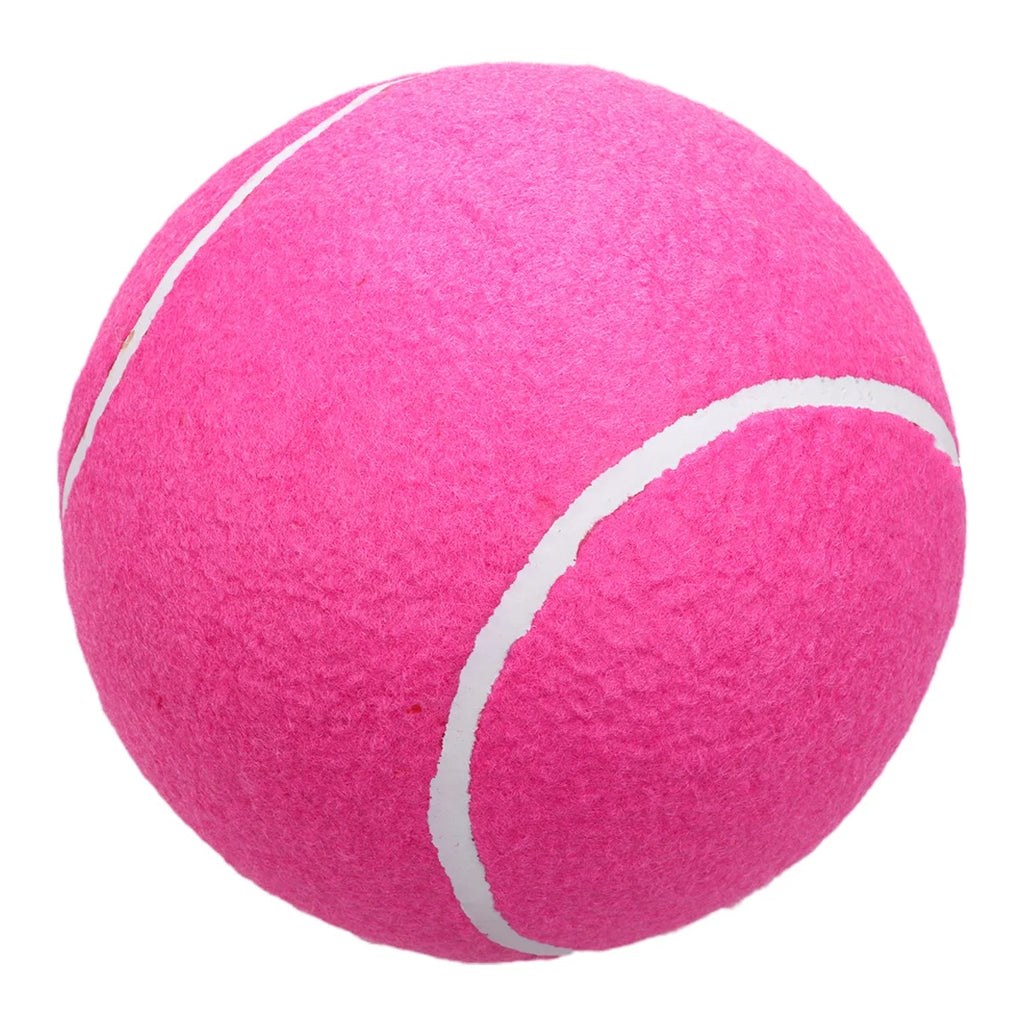 20cm Inflatable Flannel Ball for Children Outdoor Sports (Pink) E518