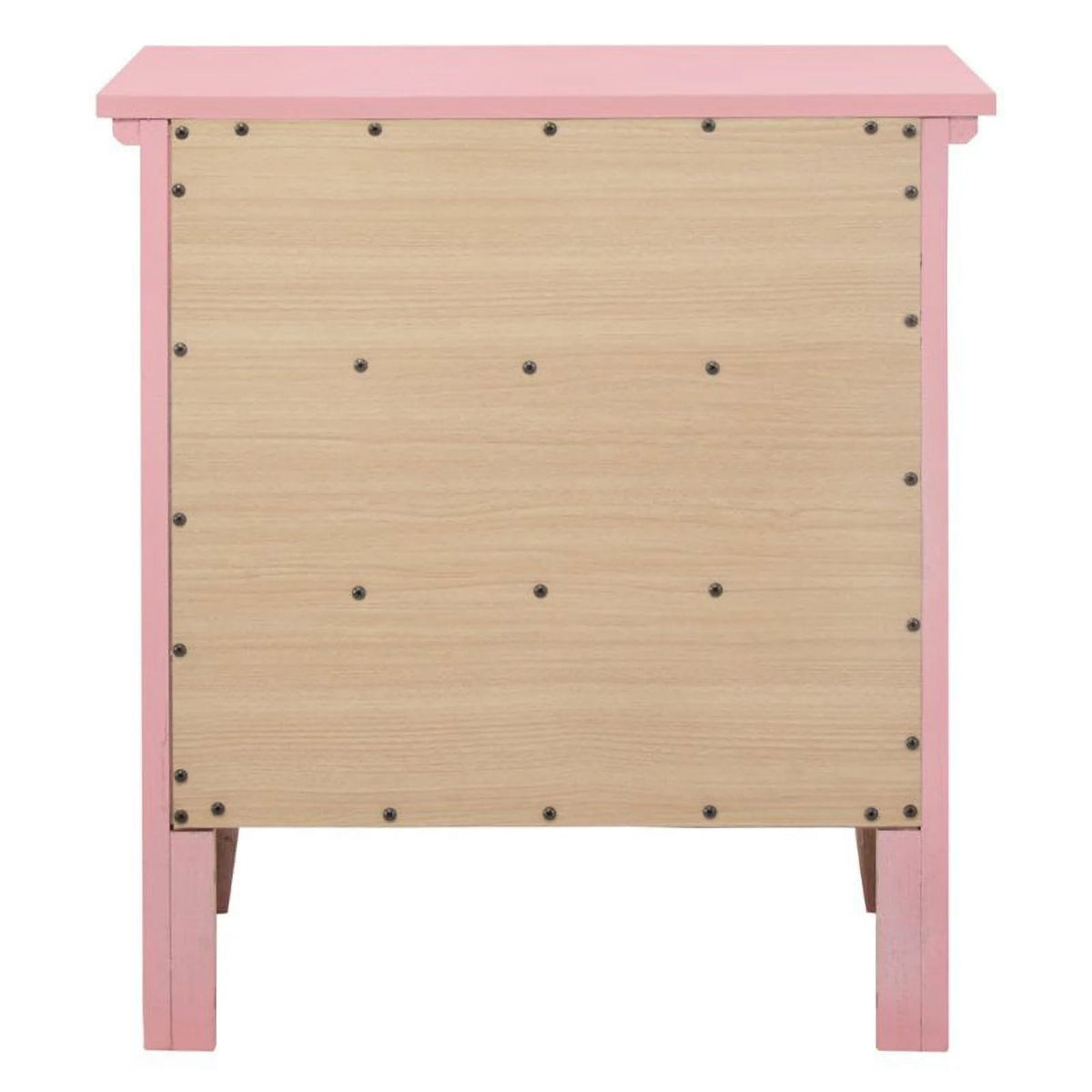 Pink 3-Piece Dresser TV Stand and Nightstand Set L703