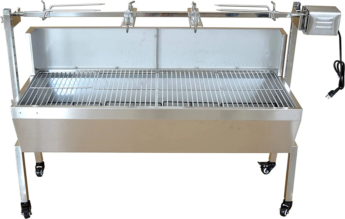 Stainless Steel Electric Rotating Grill E22930