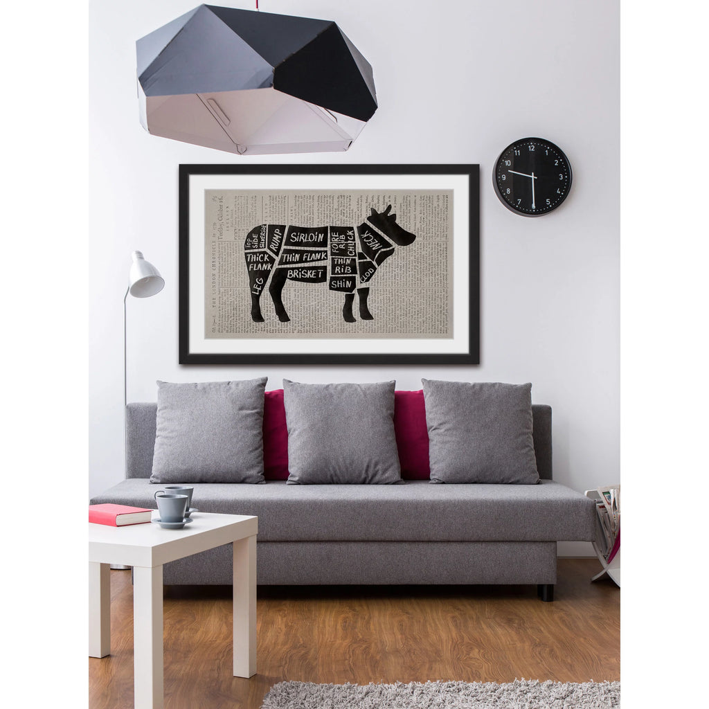 Framed Painting Print W9447