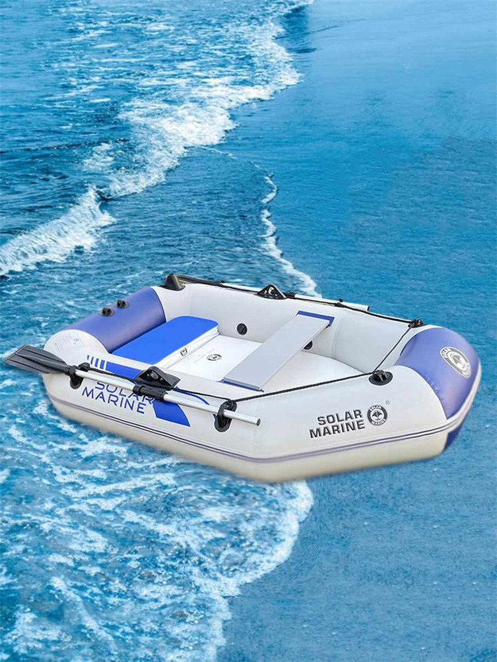 1 Person Inflatable Rowing Boat Kayak Canoe Raft Dinghy Q3623
