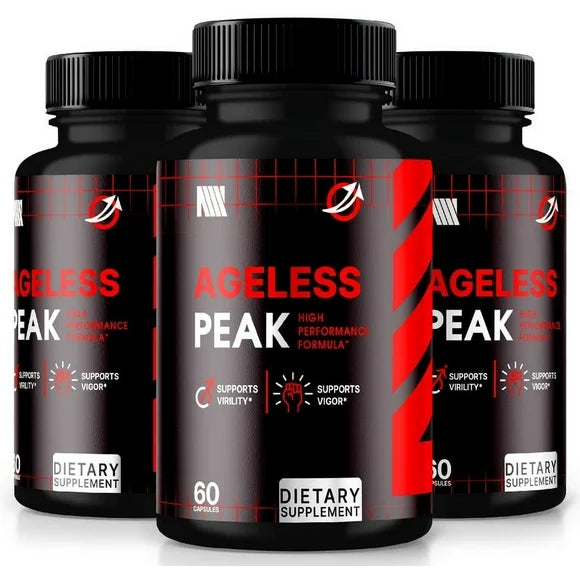 3 Pack Capsules Dietary Supplement for Men V7365