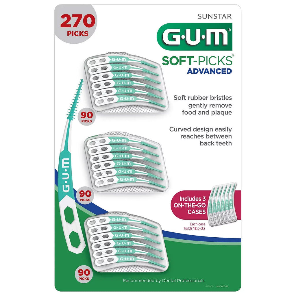 Gum Soft Picks Advanced, 270-count H802