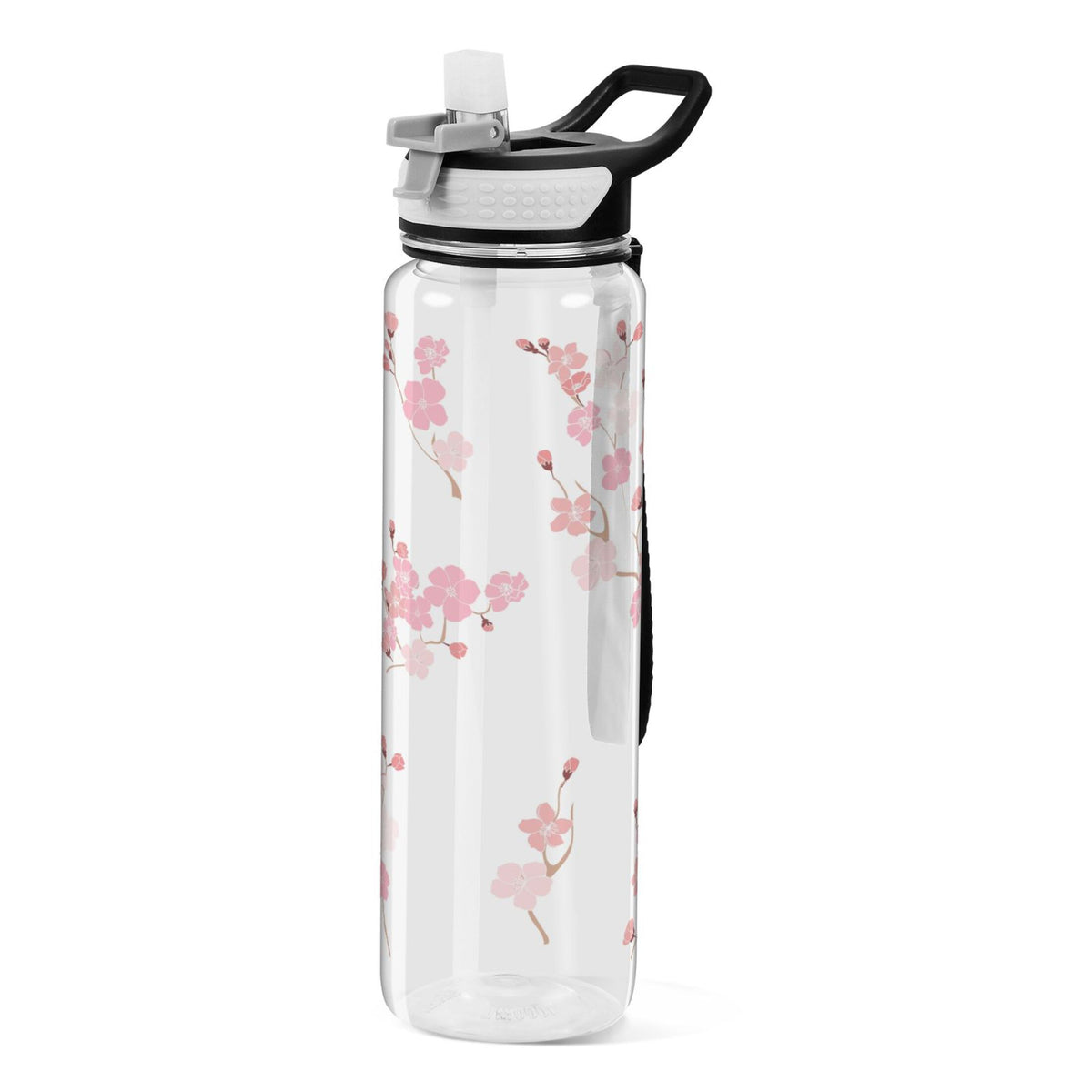 Pink Flowers Cherry Floral Branch 32oz Tritan Leakproof Sports Bottle F246