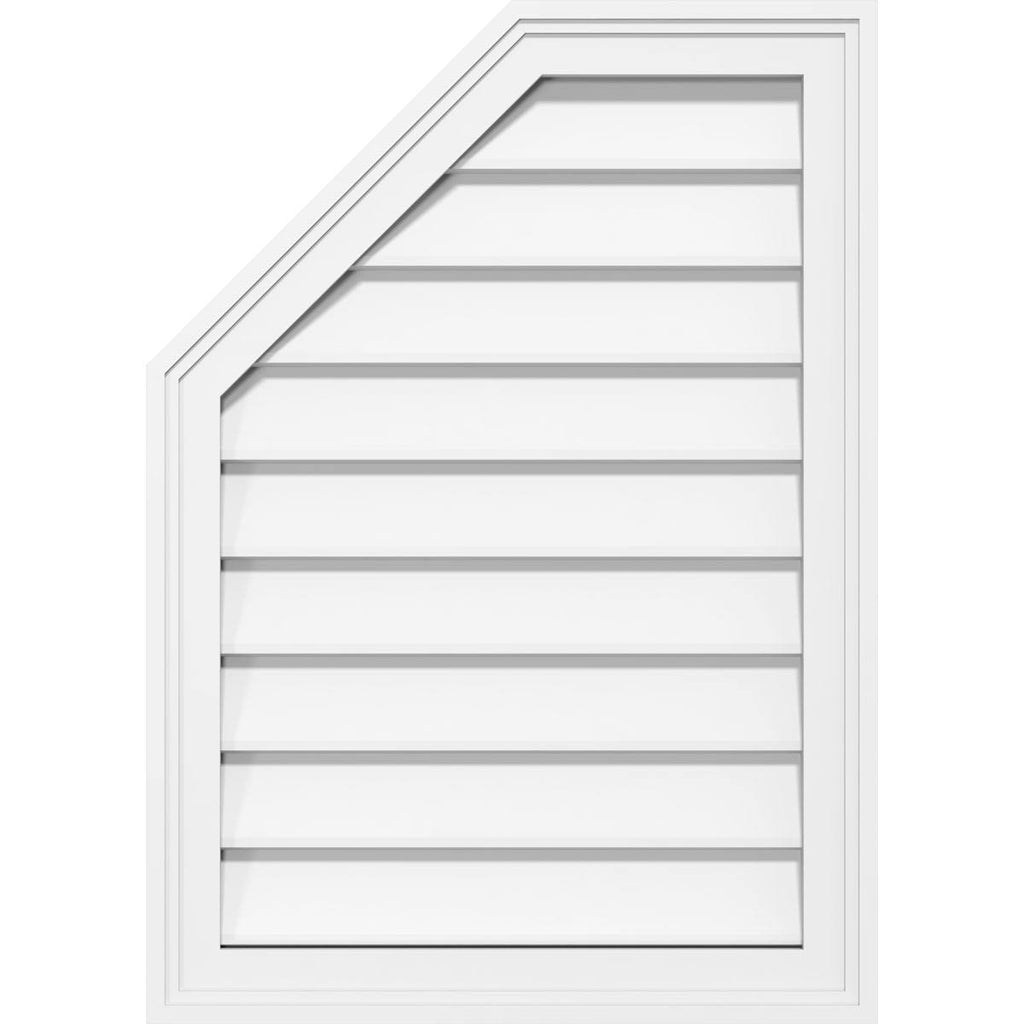 Octagonal Surface Mount PVC Gable Vent B989
