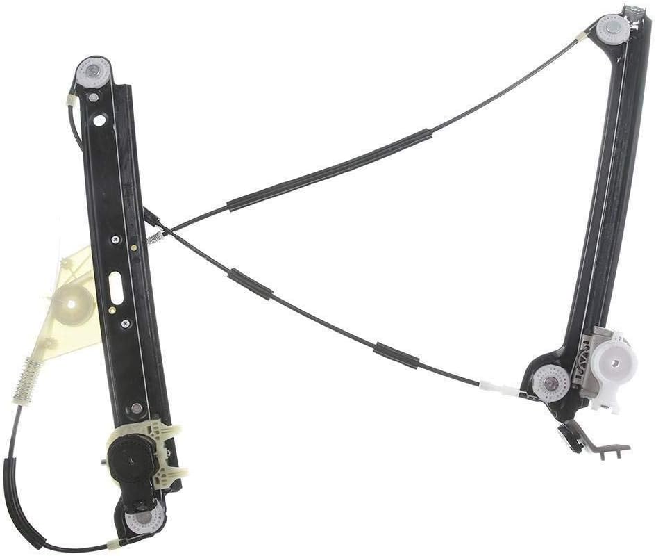 Front Driver Side Power Window Regulator without Motor Compatible with BMW E82 E88 128i 135i 2008-2013 Pack of 2 N310