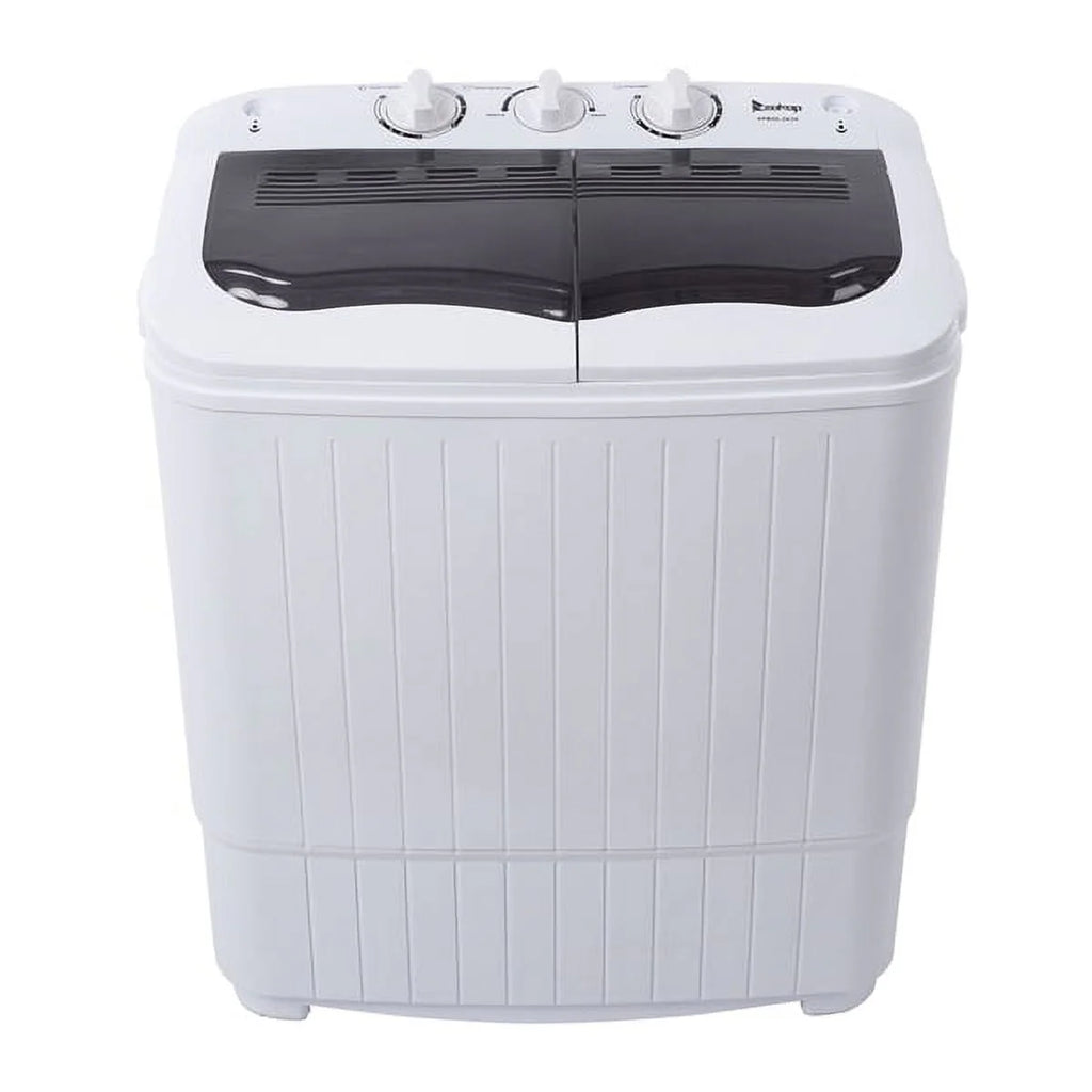 Portable 14.3lbs Washing Machine with Drain Pump P9632